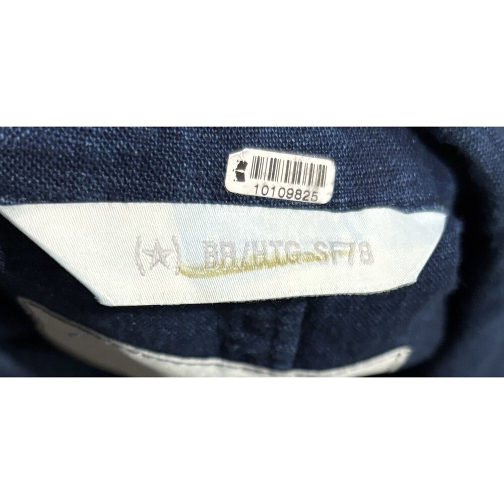 Banana Republic Heritage Jacket Mens 44R Denim Blue Field Safari BR/HTG-SF78 - Picture 6 of 9